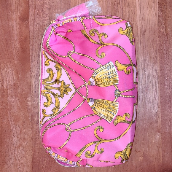 NEW Estee Lauder Pink Cosmetic Bag + Extreme Mascara & Pure Color Envy Lipstick - Picture 3 of 7